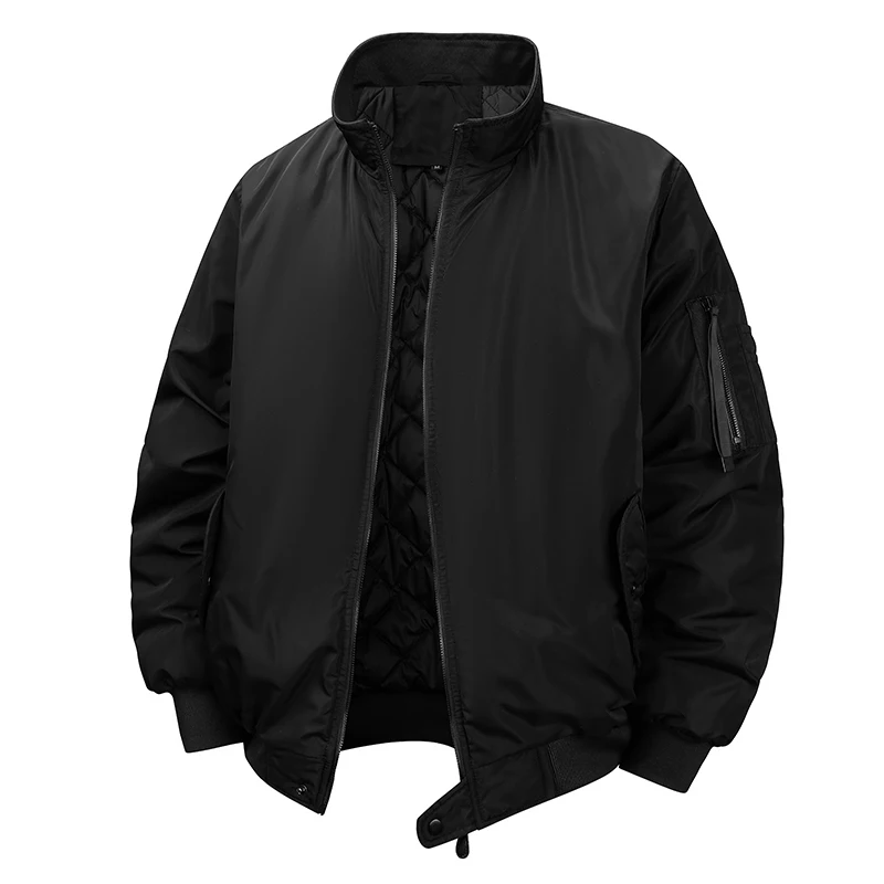 Новая зимняя мужская простая однотонная куртка с защитой от холода, теплая и плюшевая, модная повседневная, высококачественное пальто с воротником-стойкой
Новая зимняя мужская простая однотонная куртка с защитой от холода, теплая и плюшевая, модная повседневная, высококачественное пальто с воротником-стойкой