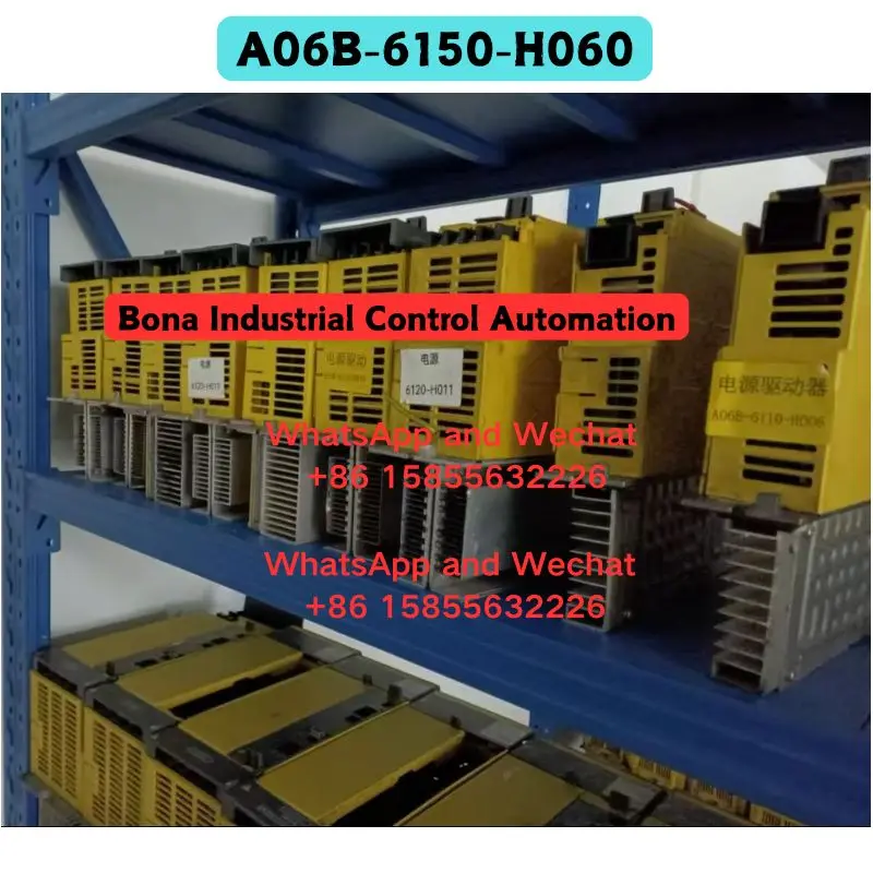 Used OEM disassembled parts A06B-6150-H060 power supply Driver Functional test OK Fast Shipping
Used OEM disassembled parts A06B-6150-H060 power supply Driver Functional test OK Fast Shipping