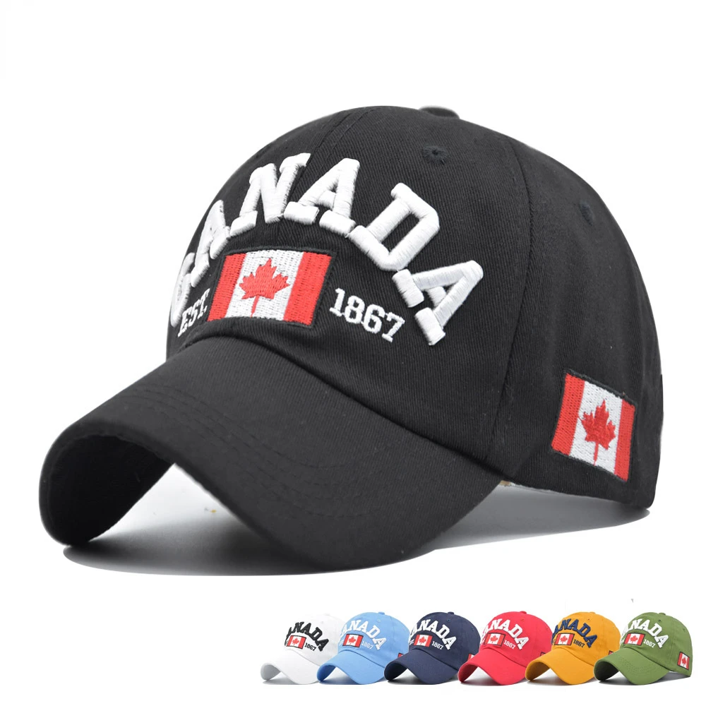 Embroidered Maple Leaf Baseball Cap Canada Dad Hat Outdoor Sun Hat Daily Athletic Caps Cotton Visors with Curved Brim
Embroidered Maple Leaf Baseball Cap Canada Dad Hat Outdoor Sun Hat Daily Athletic Caps Cotton Visors with Curved Brim