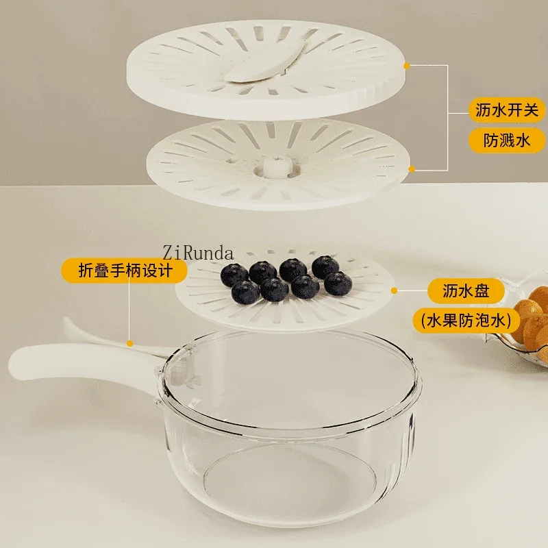 *Drain Basket Folding Handle With Lid Vegetable Household Kitchen Fresh-keeping Bowl Fruit Basket
*Drain Basket Folding Handle With Lid Vegetable Household Kitchen Fresh-keeping Bowl Fruit Basket