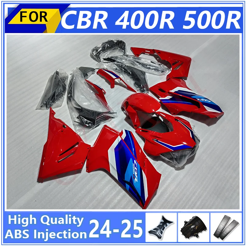 ABS Injection Motorcycle Fairing Kit for Honda CBR500R CBR400R 2024 2025 Full Fairings CBR 400 500 24 25 Bodyframe Plastic Cover
ABS Injection Motorcycle Fairing Kit for Honda CBR500R CBR400R 2024 2025 Full Fairings CBR 400 500 24 25 Bodyframe Plastic Cover