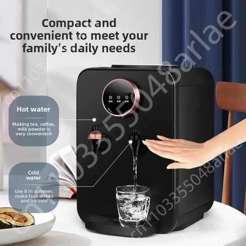 New Hot and Cold Desktop Water Dispenser Refrigeration and Heating Household Water Dispenser
New Hot and Cold Desktop Water Dispenser Refrigeration and Heating Household Water Dispenser