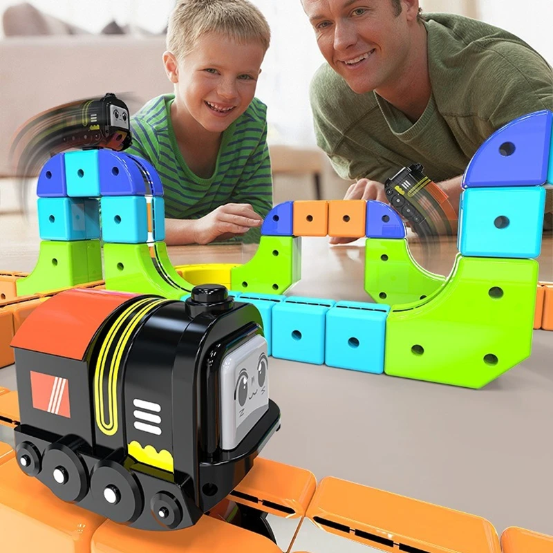 Children'S Magnetic Building Blocks Track Electric Mini Train Set For Boys And Girls Children Birthday New Year Gift
Children'S Magnetic Building Blocks Track Electric Mini Train Set For Boys And Girls Children Birthday New Year Gift