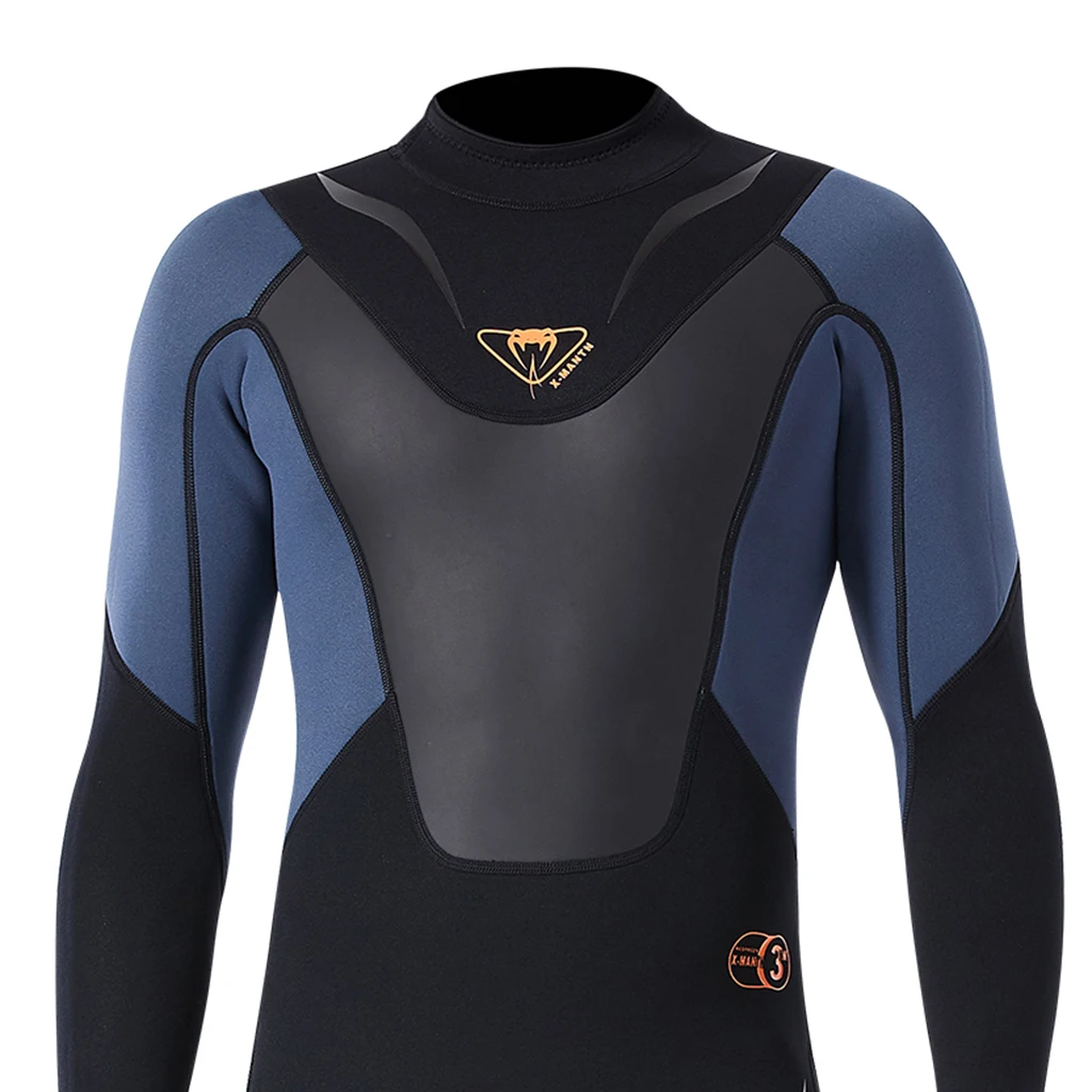 Men's Long Sleeve Wetsuit 3mm Neoprene Diving Suit Surf Rash Guard Jacket Swim Suit for Open Water Swimming
Men's Long Sleeve Wetsuit 3mm Neoprene Diving Suit Surf Rash Guard Jacket Swim Suit for Open Water Swimming