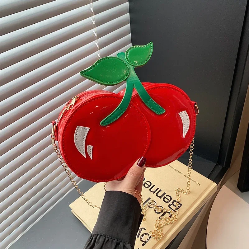 Hot Sale Exquisite PU Zipper Cherry Design Crossbody Bags Ladies Bags 2025 High Quality Chain Versatile Women's Shoulder Bags
Hot Sale Exquisite PU Zipper Cherry Design Crossbody Bags Ladies Bags 2025 High Quality Chain Versatile Women's Shoulder Bags