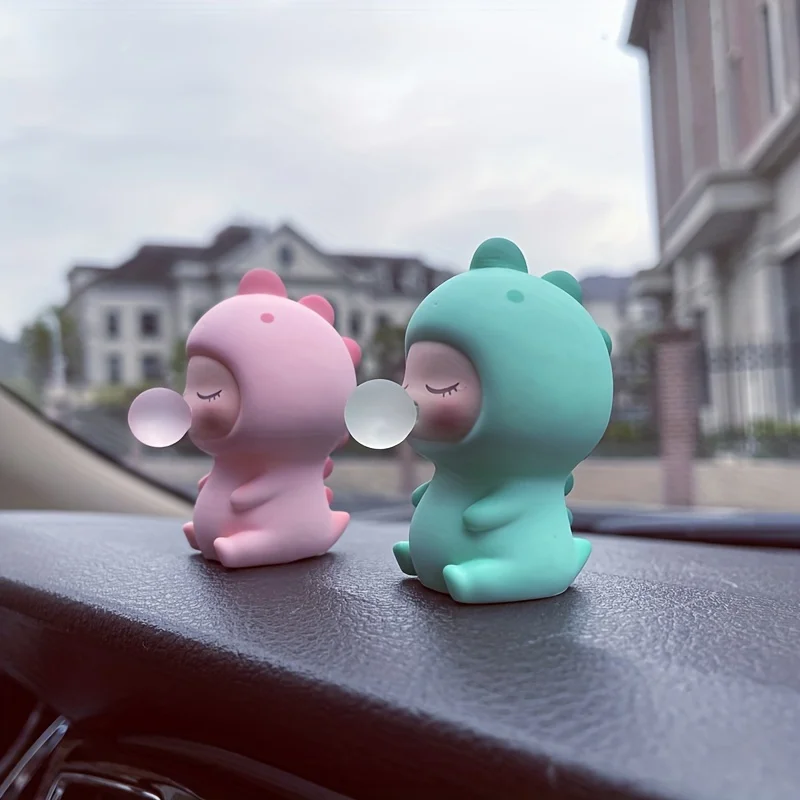 Adorable Bubble Dinosaur Car Decor - Durable Plastic, Perfect for Vehicle Interior Accessories
Adorable Bubble Dinosaur Car Decor - Durable Plastic, Perfect for Vehicle Interior Accessories