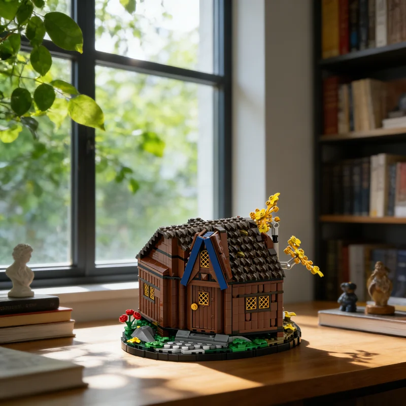 988pcs MOC Medieval Autumn Cottage Castle Model Building Blocks DIY Gift Creative Collectible Display Decor Premium Adult Kids
988pcs MOC Medieval Autumn Cottage Castle Model Building Blocks DIY Gift Creative Collectible Display Decor Premium Adult Kids