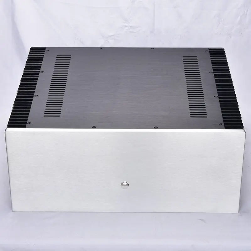 4820 Full aluminum chassis power amplifier chassis class A enclosure PSU box with side heatsink
4820 Full aluminum chassis power amplifier chassis class A enclosure PSU box with side heatsink