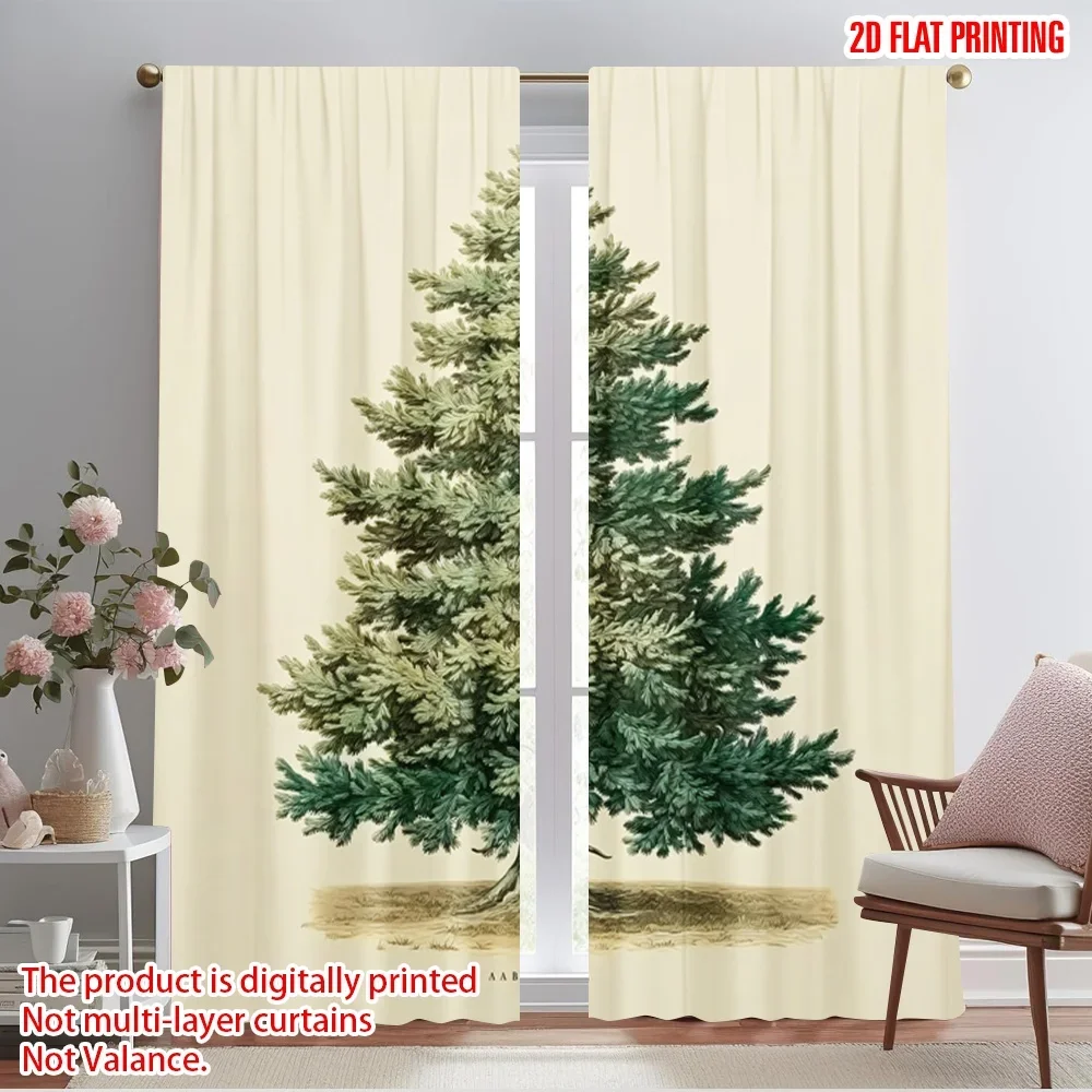 2pcs,2D plane printing Minimalist Curtains Christmas tree Polyester Easy Install (without rod) Decorations Inside Ldeal for
2pcs,2D plane printing Minimalist Curtains Christmas tree Polyester Easy Install (without rod) Decorations Inside Ldeal for