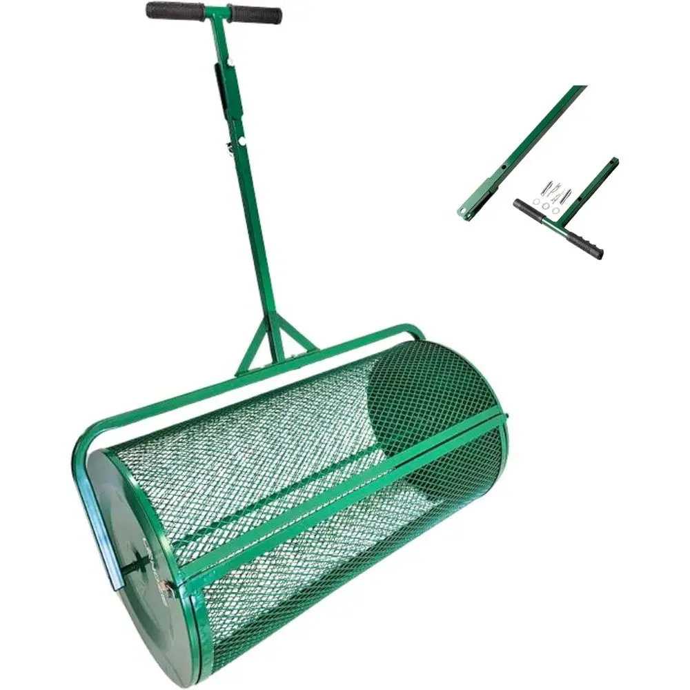 36 Heavy-Duty Metal Mesh Push/Tow Spreader for Gardening - Ideal for Compost, Peat, Topsoil, and Mulch
36 Heavy-Duty Metal Mesh Push/Tow Spreader for Gardening - Ideal for Compost, Peat, Topsoil, and Mulch