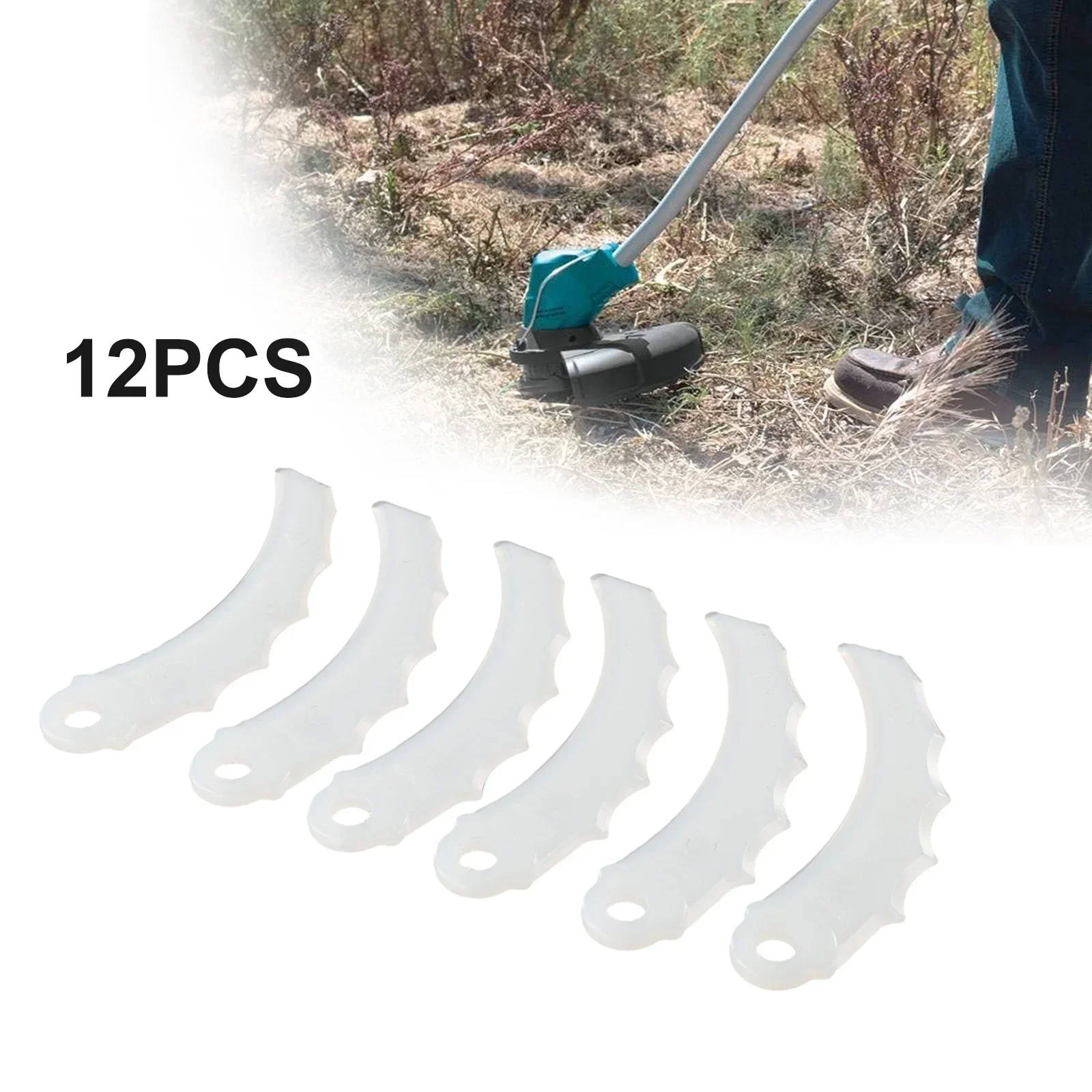 12Pcs For Makita 198426-9 Trimmer Replacement Blades Cutter Head Plastic Garden Power Equipment Accessories
12Pcs For Makita 198426-9 Trimmer Replacement Blades Cutter Head Plastic Garden Power Equipment Accessories