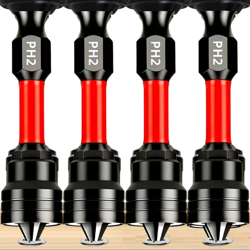 Hex Shank Magnetic Collar Batch Head Positioning Screwdriver Bits Plasterboard Gypsum Board Drywall Screw Setter Drill Bit Tools
Hex Shank Magnetic Collar Batch Head Positioning Screwdriver Bits Plasterboard Gypsum Board Drywall Screw Setter Drill Bit Tools
