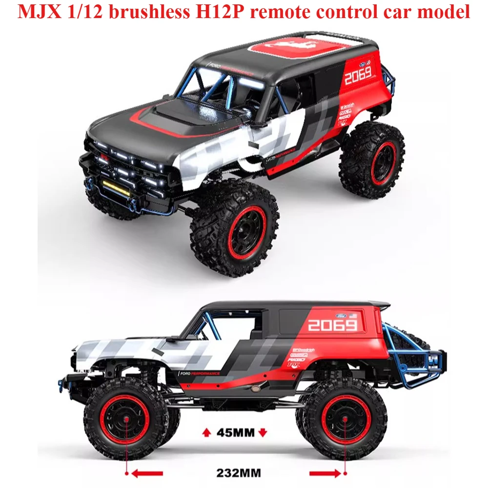 MJX HYPER 1/12 дистанционное управление альпинистский автомобиль бесщеточный H12P Baja1000 полный привод электрический внедорожник модель игрушки
MJX HYPER 1/12 дистанционное управление альпинистский автомобиль бесщеточный H12P Baja1000 полный привод электрический внедорожник модель игрушки