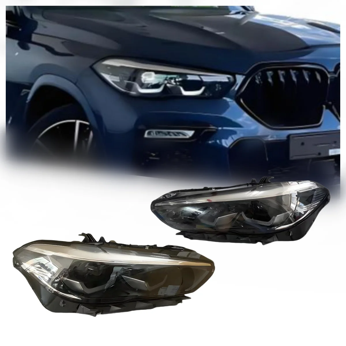 Original High-quality for BMW-X5-G05G18 Headlights Automobile Lighting System Durable Original Headlights
Original High-quality for BMW-X5-G05G18 Headlights Automobile Lighting System Durable Original Headlights
