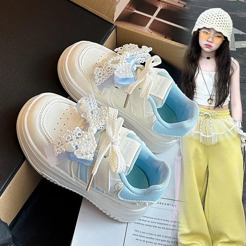 Girls Sports Shoes for Students Casual Shoes Princess Style Soft Bottom 2026 Brand New Children Tennis Shoes Breathable Non-slip
Girls Sports Shoes for Students Casual Shoes Princess Style Soft Bottom 2026 Brand New Children Tennis Shoes Breathable Non-slip