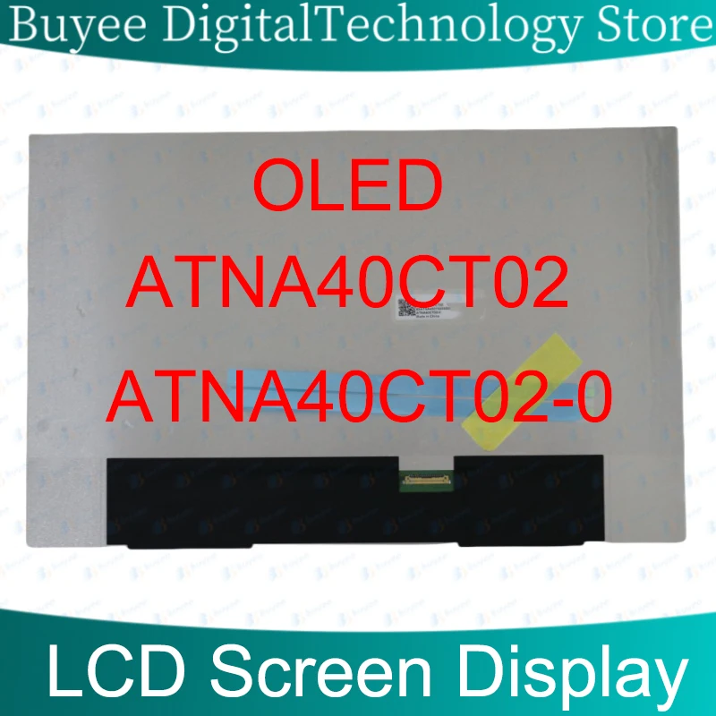 14-дюймовая замена ЖК-экрана OLED для ноутбука ATNA40CT02 ATNA40CT02-0, матричная панель дисплея 1920x1200 eDP, 30 контактов, без сенсорного экрана
14-дюймовая замена ЖК-экрана OLED для ноутбука ATNA40CT02 ATNA40CT02-0, матричная панель дисплея 1920x1200 eDP, 30 контактов, без сенсорного экрана