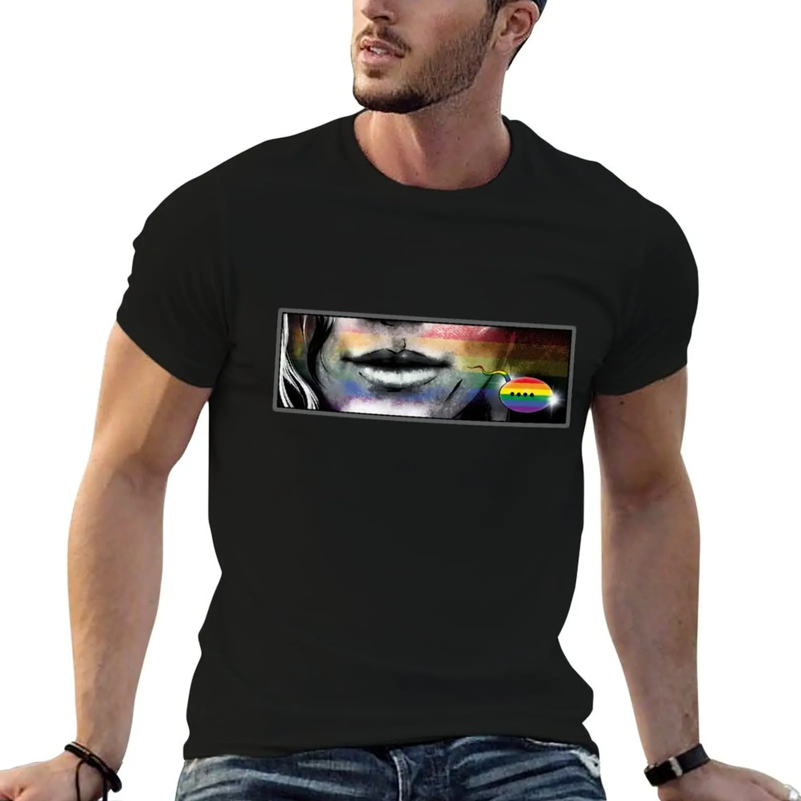 Rainbow Pride Flag Comic Frame T-Shirt g man t shirts for men man t shirts graphic t shirts designer T-shirt
Rainbow Pride Flag Comic Frame T-Shirt g man t shirts for men man t shirts graphic t shirts designer T-shirt