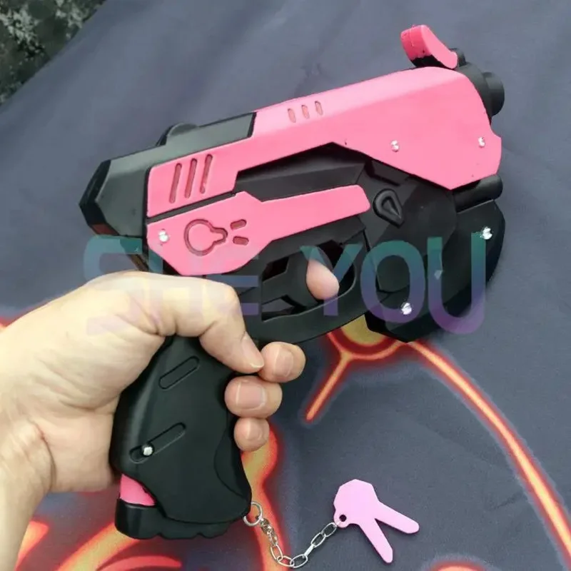 Anime Game OW Cosplay Props D.va Cosplay Accessories DVA Cosplay Prop PVC Toy Pistol Cap Gun Weapons 27cm * 19cm
Anime Game OW Cosplay Props D.va Cosplay Accessories DVA Cosplay Prop PVC Toy Pistol Cap Gun Weapons 27cm * 19cm