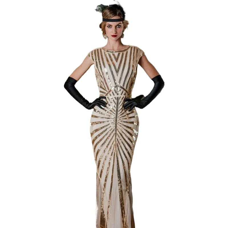 New Women 1920s Long Prom Flapper Gown Beaded Sequin Vintage Wedding Gold DRESS Gatsby Formal GREEN 1920S SEQUIN ART DECO MAXI
New Women 1920s Long Prom Flapper Gown Beaded Sequin Vintage Wedding Gold DRESS Gatsby Formal GREEN 1920S SEQUIN ART DECO MAXI