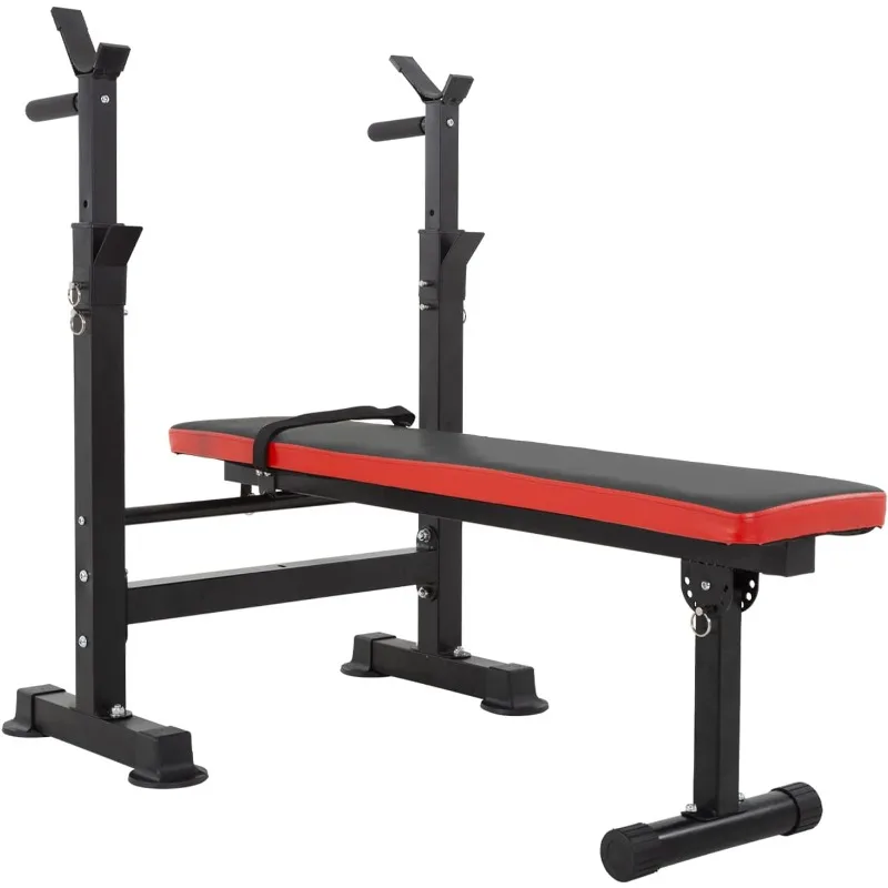 PayLessHere Adjustable Weight Bench with Barbell Rack,Bench Press Folding Multi-Function Workout Bench with Dip Station
PayLessHere Adjustable Weight Bench with Barbell Rack,Bench Press Folding Multi-Function Workout Bench with Dip Station