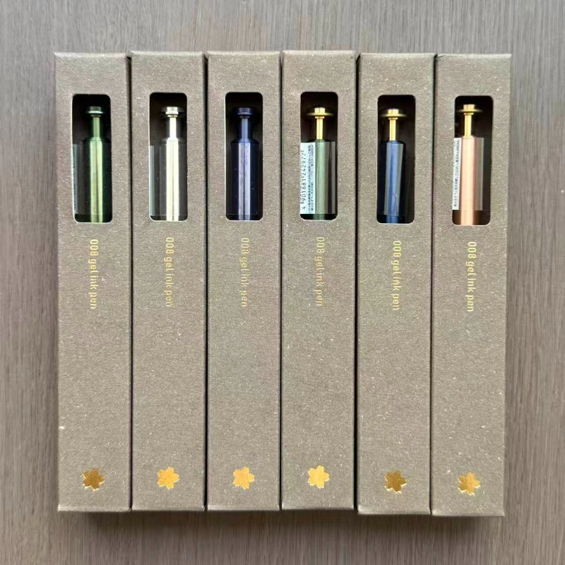 Japanese SAKURA Craft Lab 008 Rollerball Pen Limited Aluminum Version Press Low Center of Gravity Metal Business Signature Pen
Japanese SAKURA Craft Lab 008 Rollerball Pen Limited Aluminum Version Press Low Center of Gravity Metal Business Signature Pen