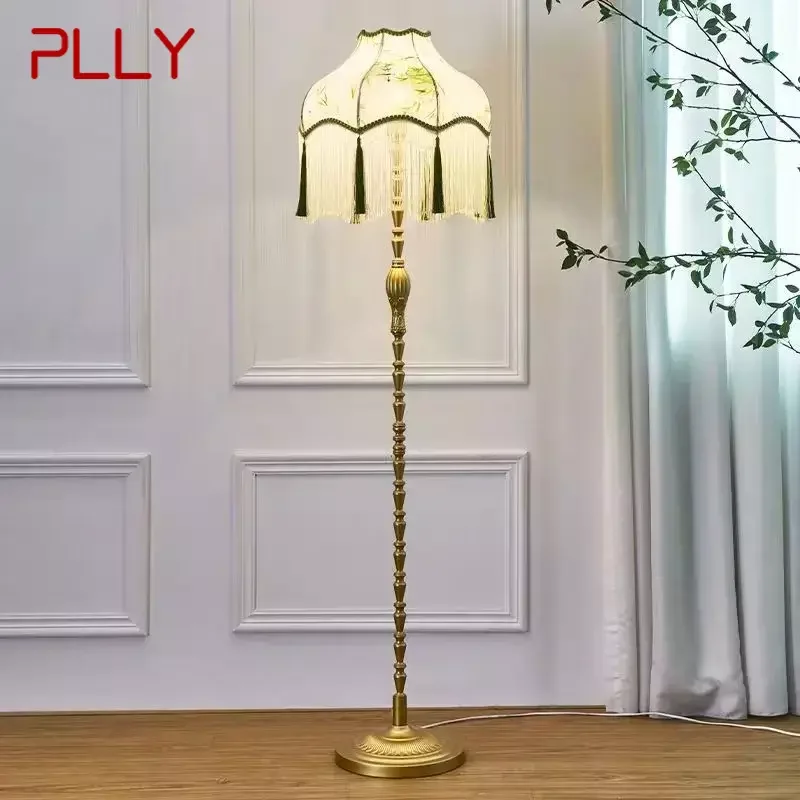 PLLY European Floor Lamp American Retro French Tassel Living Room Bedroom Villa Sofa Edge Originality Home Furnishings
PLLY European Floor Lamp American Retro French Tassel Living Room Bedroom Villa Sofa Edge Originality Home Furnishings