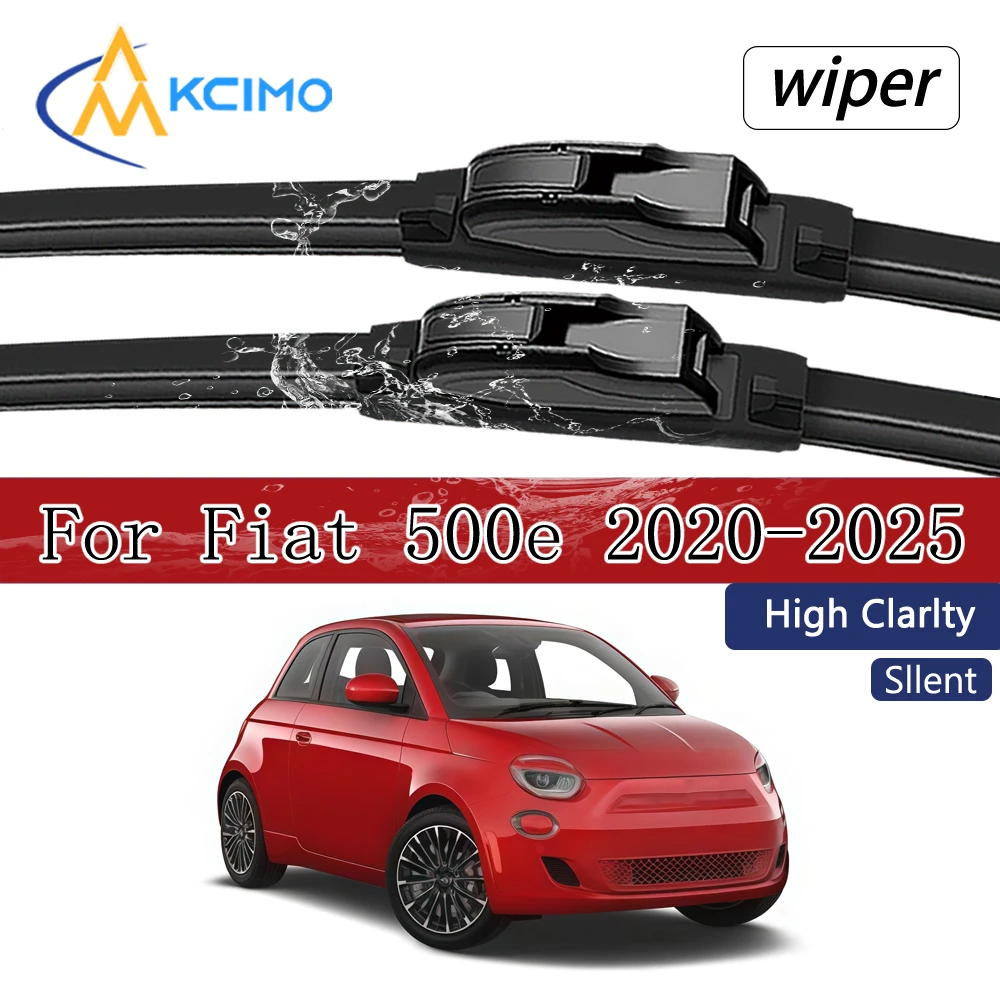 Quiet Windshield Wiper Blades All-Weather For Fiat 500e 2020-2025 Premium Beam Wiper Blades Easy Hook-On
Quiet Windshield Wiper Blades All-Weather For Fiat 500e 2020-2025 Premium Beam Wiper Blades Easy Hook-On