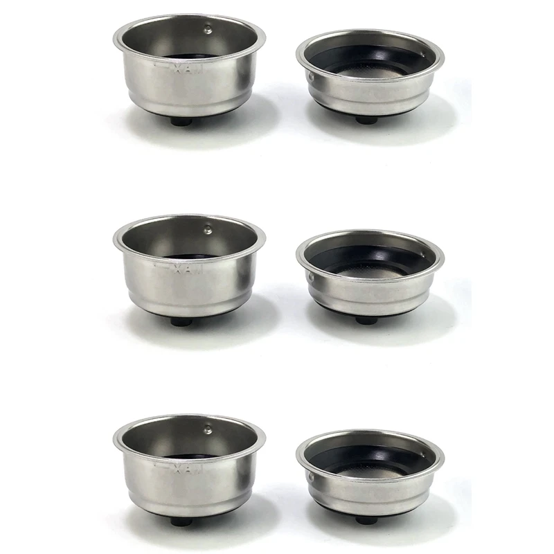2025-Friendly Detachable Stainless Steel Coffee Filter Basket Strainer Coffee Machine Accessories For Home Office(6 Pack)
2025-Friendly Detachable Stainless Steel Coffee Filter Basket Strainer Coffee Machine Accessories For Home Office(6 Pack)