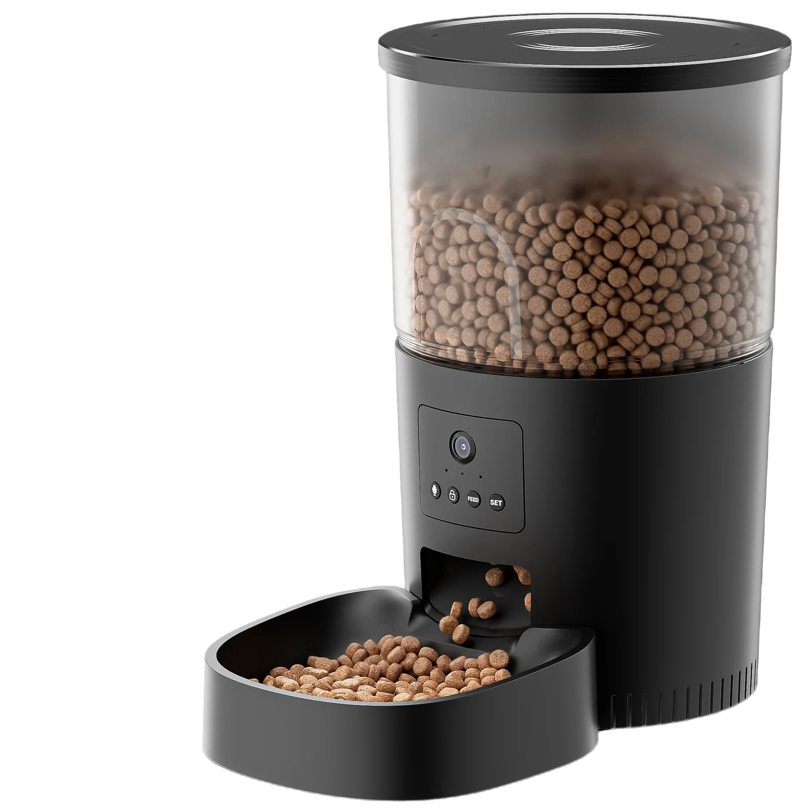 Tuya Dog Cat Smart Pet Feeder Wi-Fi Mobile Phone App Remote Control Microchip Automatic Cat Feeder with 3L
Tuya Dog Cat Smart Pet Feeder Wi-Fi Mobile Phone App Remote Control Microchip Automatic Cat Feeder with 3L
