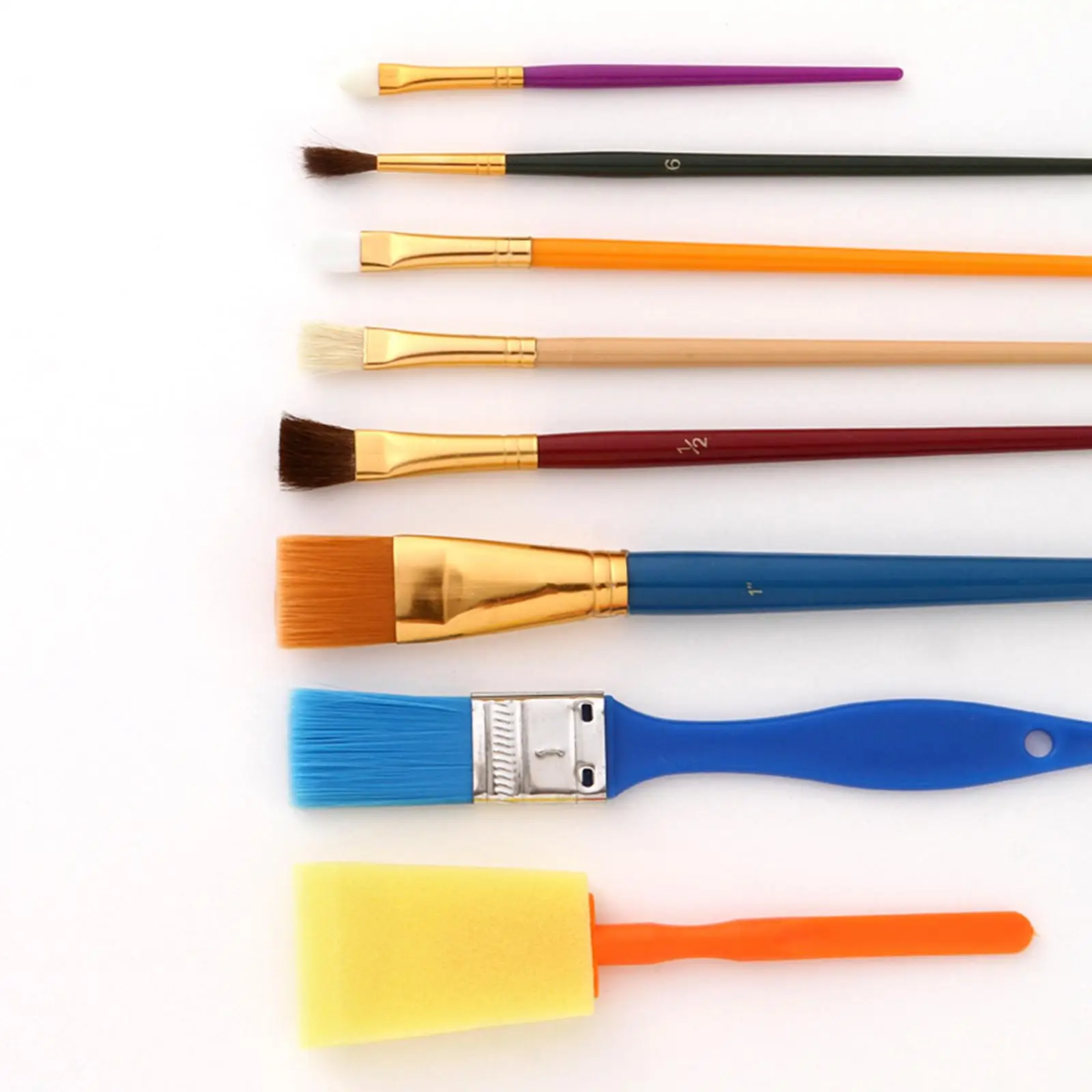 Set of 50 Artist Painting Brushes Set Art Supplies Wooden Handle Stencil Brush Paintbrushes for Oil Acrylic Rock Painting Craft
Set of 50 Artist Painting Brushes Set Art Supplies Wooden Handle Stencil Brush Paintbrushes for Oil Acrylic Rock Painting Craft