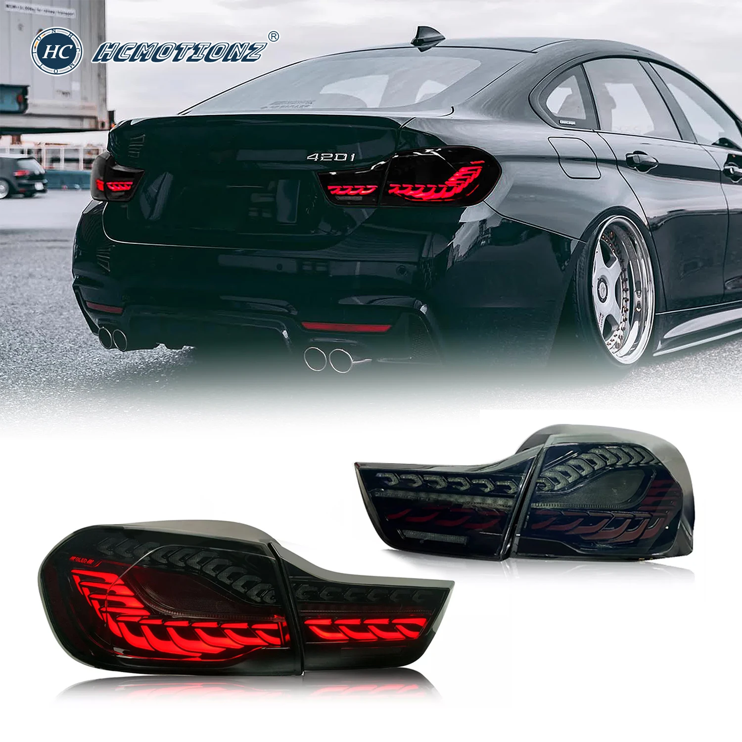 HCMOTIONZ Корабль США Автомобильные задние фонари серии GTS стиль F32 F33 F36 F82 F83 2014-2020 Светодиодные задние фонари DRL в сборе для BMW M4
HCMOTIONZ Корабль США Автомобильные задние фонари серии GTS стиль F32 F33 F36 F82 F83 2014-2020 Светодиодные задние фонари DRL в сборе для BMW M4