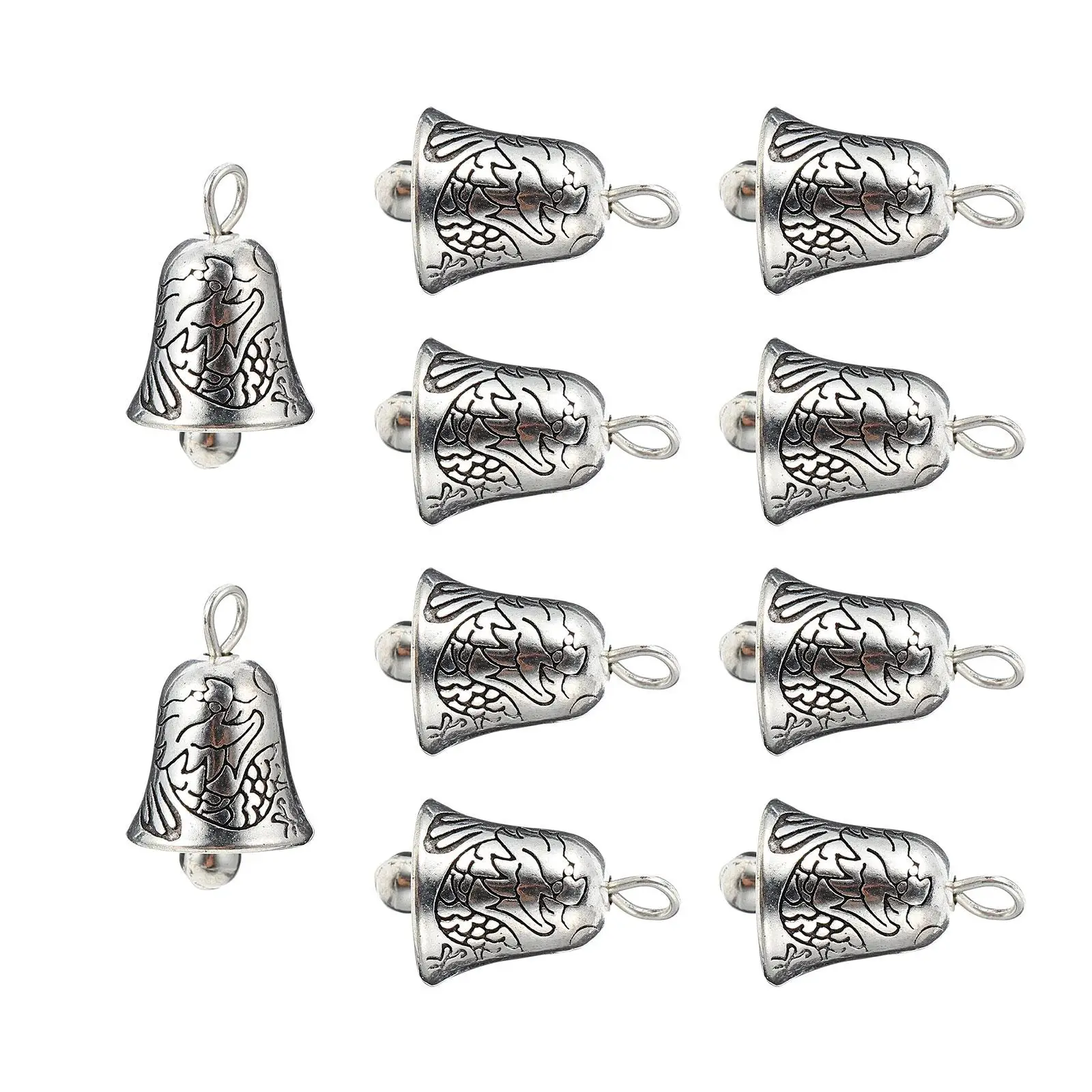 20 Pcs Bell Pendant Accessories Alloy Hanging Ornaments Vintage DIY Jewelry Making Decorations Unique Chic Gifts
20 Pcs Bell Pendant Accessories Alloy Hanging Ornaments Vintage DIY Jewelry Making Decorations Unique Chic Gifts