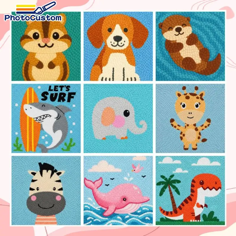 2D Flat Printing 1pc Framed Hamster Punch Needle Frame Gift Hobby Kits Animal Punch Needle Threader Home Decoration Beginner Emb
2D Flat Printing 1pc Framed Hamster Punch Needle Frame Gift Hobby Kits Animal Punch Needle Threader Home Decoration Beginner Emb