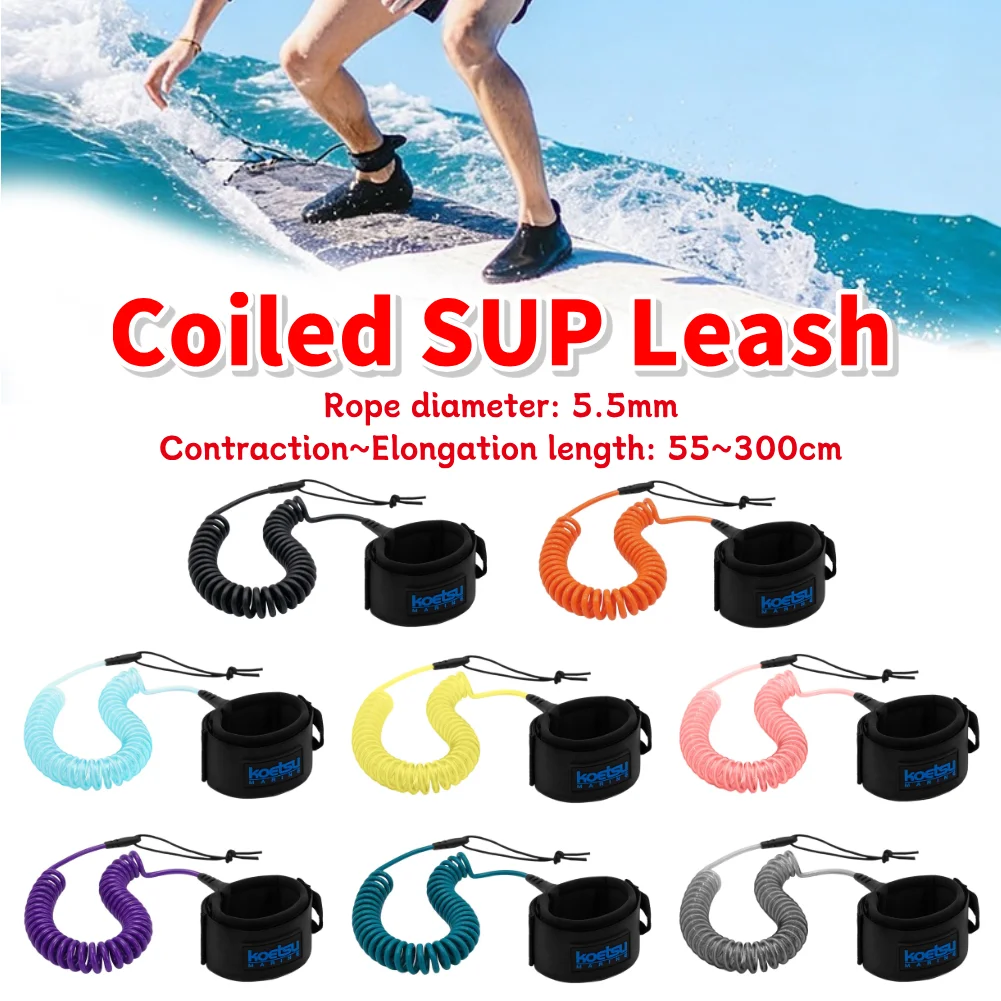 Surfboard Leash Stand Up Paddle Board Leg Rope SUP Ankle Safety Rope for Paddleboard Shortboard Longboard Watersports Accessory
Surfboard Leash Stand Up Paddle Board Leg Rope SUP Ankle Safety Rope for Paddleboard Shortboard Longboard Watersports Accessory