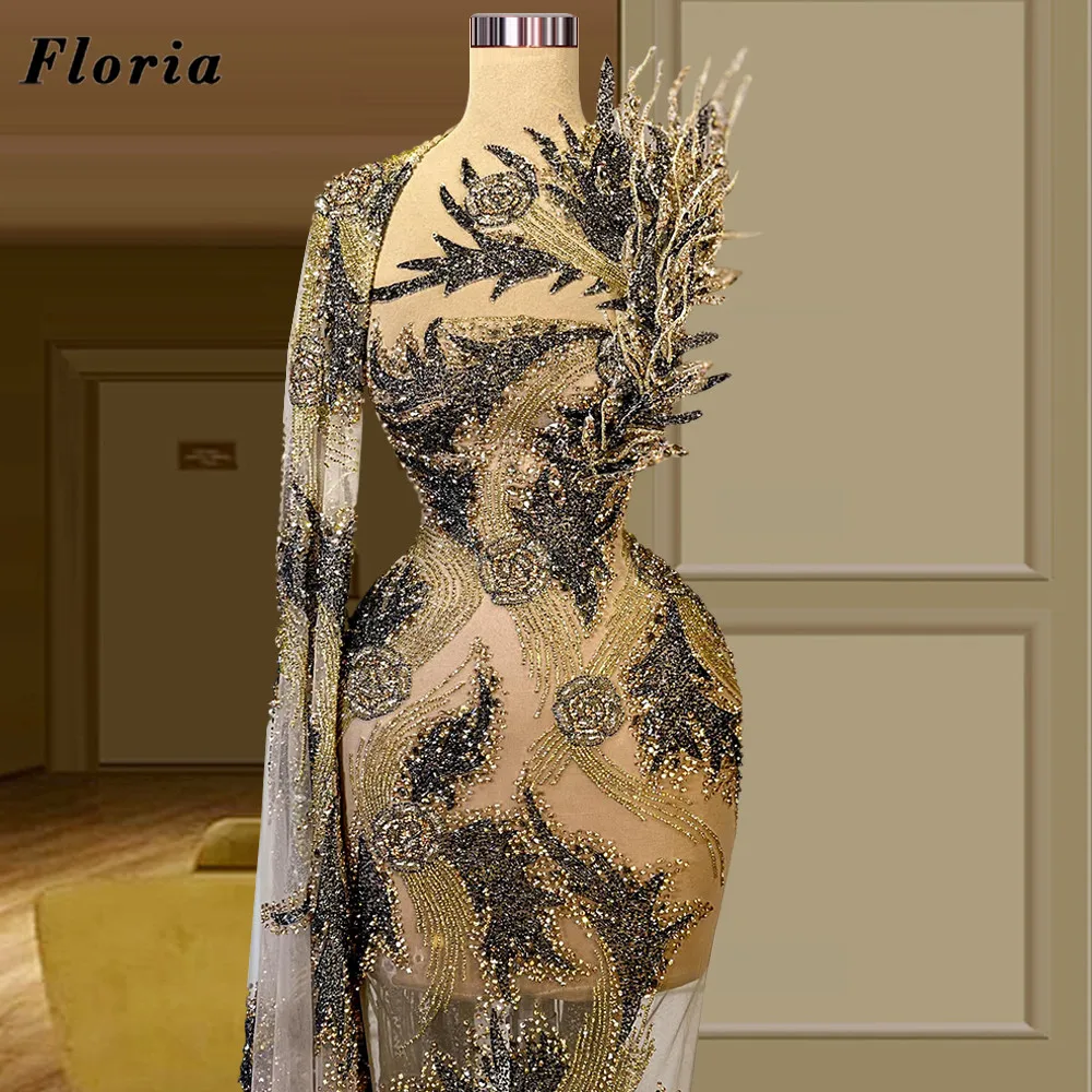 Женское вечернее платье-Русалка Floria, роскошное платье с бисером, расшитое бисером, в арабском стиле, для выпускного вечера или вечевечерние
Женское вечернее платье-Русалка Floria, роскошное платье с бисером, расшитое бисером, в арабском стиле, для выпускного вечера или вечевечерние