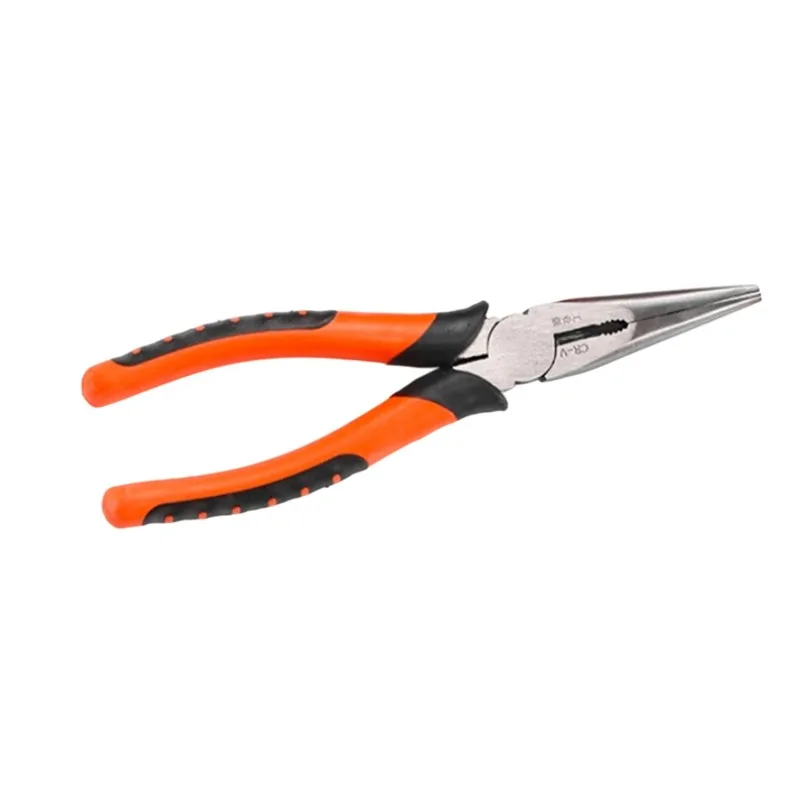 A76X-Chrome Vanadium Steel 10Mm Long Nose Pliers Vremya Corrosion Resistant Wire Cutting Function Tool For Precision Works
A76X-Chrome Vanadium Steel 10Mm Long Nose Pliers Vremya Corrosion Resistant Wire Cutting Function Tool For Precision Works