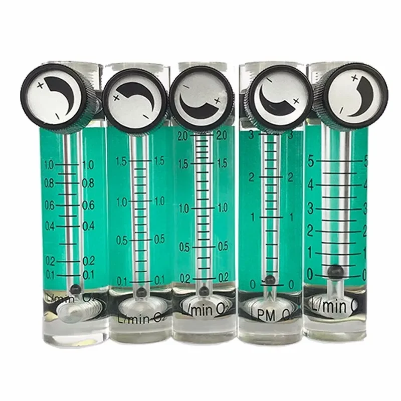 Acrylic Gas Air Oxygen Flow Meter Flowmeter Countor Indicator O2 With Valve Brass Connector 0.1Mpa 0.1-1.0L/Min 93mm 116mm
Acrylic Gas Air Oxygen Flow Meter Flowmeter Countor Indicator O2 With Valve Brass Connector 0.1Mpa 0.1-1.0L/Min 93mm 116mm