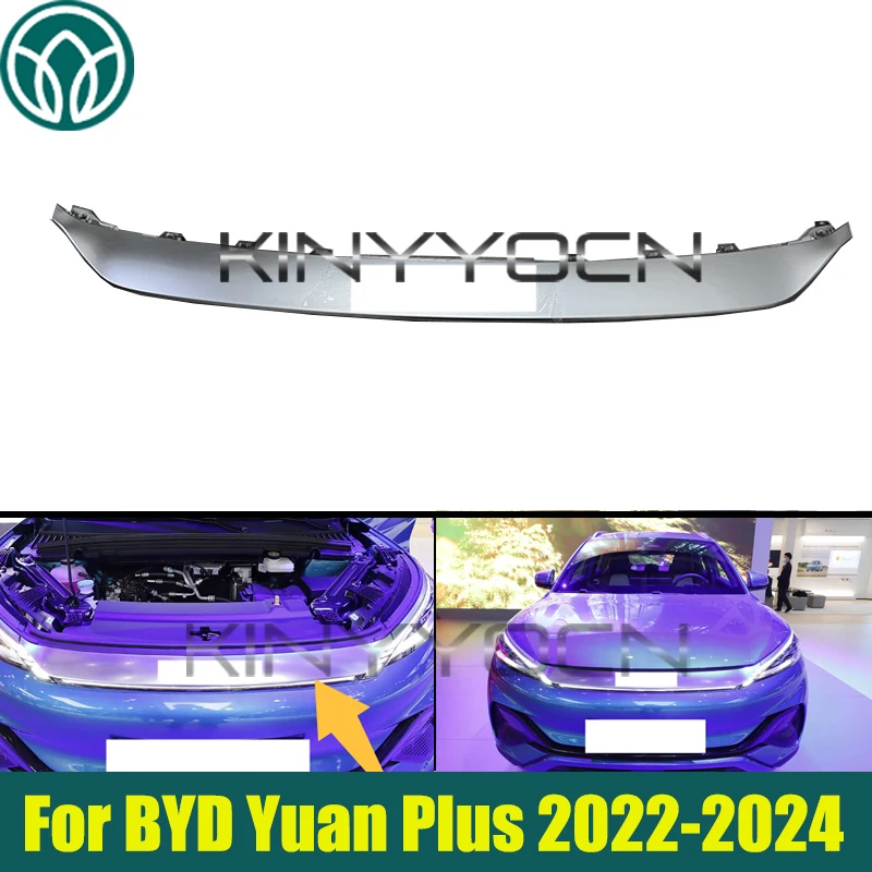 Front Bumper Grille Hood Strip Hood Molding For BYD Yuan Plus Atto 3 2022-2024 Front Bumper Hood Grille Trim
Front Bumper Grille Hood Strip Hood Molding For BYD Yuan Plus Atto 3 2022-2024 Front Bumper Hood Grille Trim