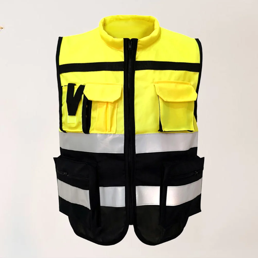 Cycling Night Vest Gear Reflective Traffic Vest Protection for Biking Running Jogging - Size XXL (Black and Yellow)
Cycling Night Vest Gear Reflective Traffic Vest Protection for Biking Running Jogging - Size XXL (Black and Yellow)
