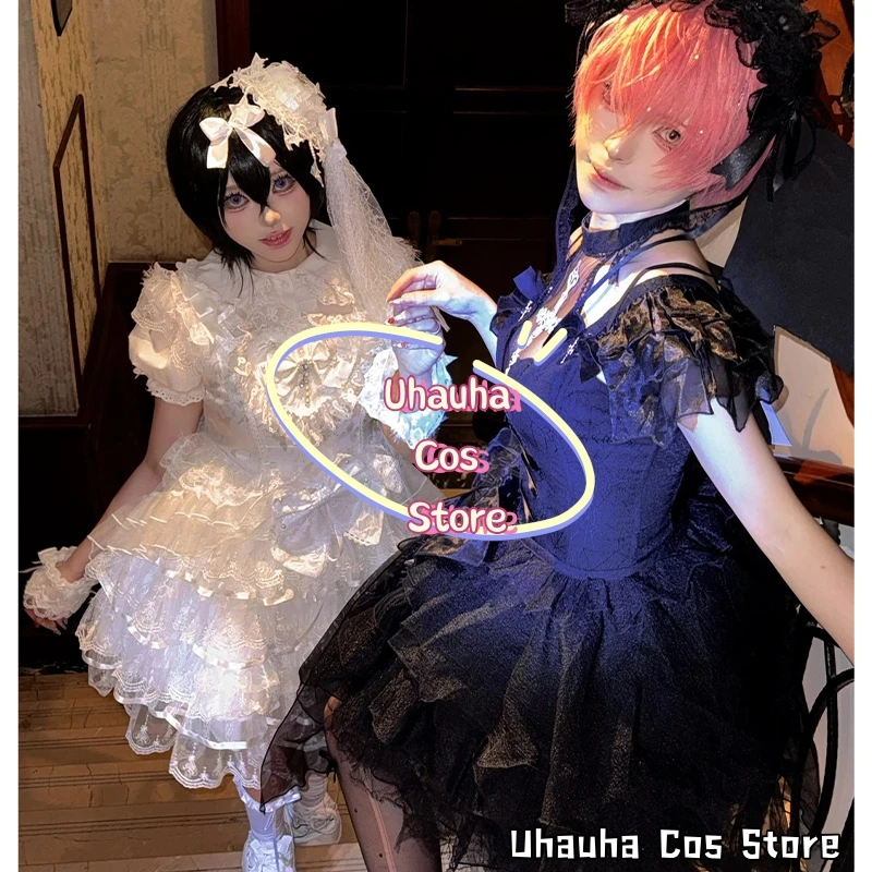 abUH^Alien Stage Restaurant Collaboration Angel and Devil Themed Mizi Gradient Cosplay Wig Authentic Character Look Conventions
abUH^Alien Stage Restaurant Collaboration Angel and Devil Themed Mizi Gradient Cosplay Wig Authentic Character Look Conventions