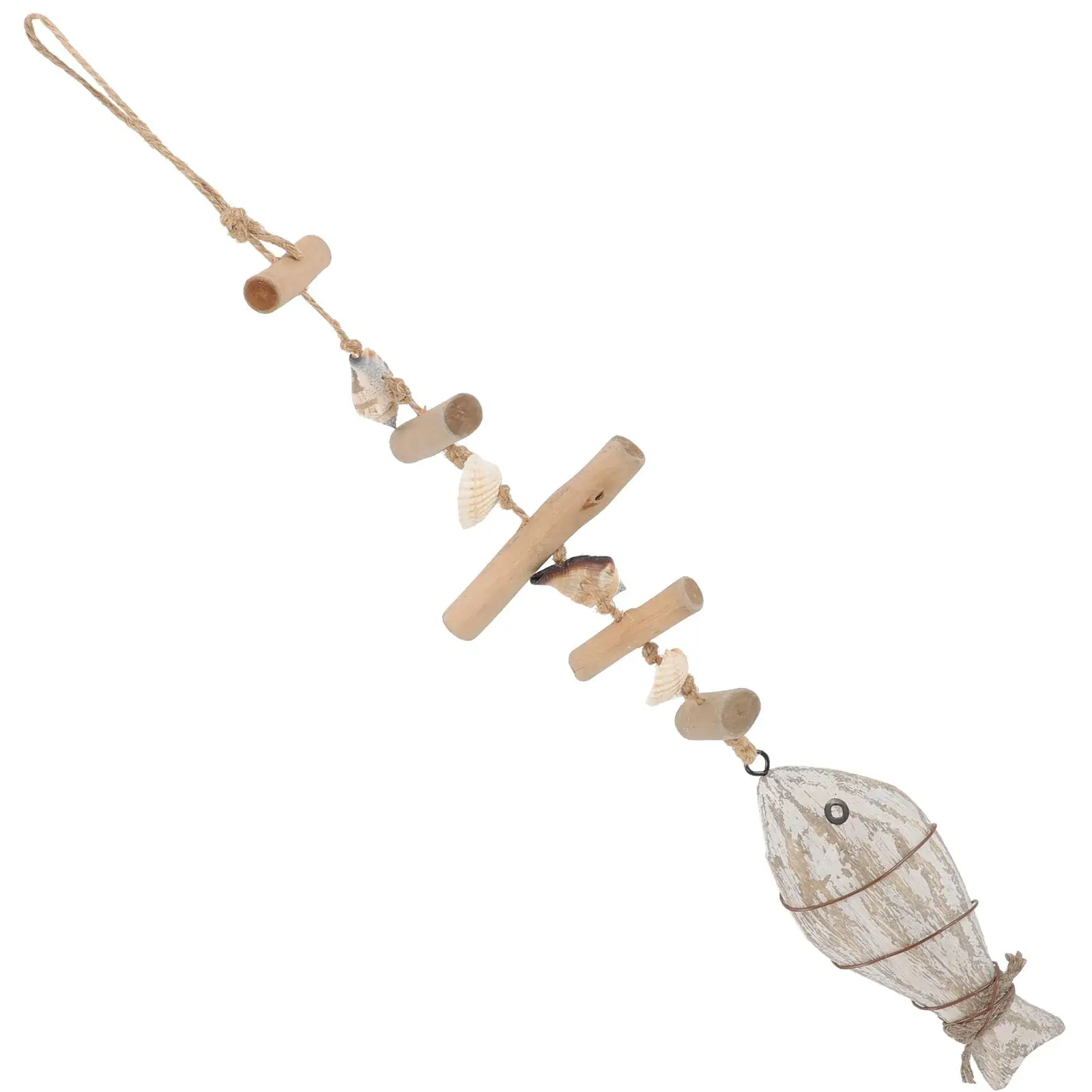 Wooden Fish Pendant Wall Decor Nautical Home Hanging Craft Wood Cotton Rope Safe Easy Install Gift Idea Sailing
Wooden Fish Pendant Wall Decor Nautical Home Hanging Craft Wood Cotton Rope Safe Easy Install Gift Idea Sailing