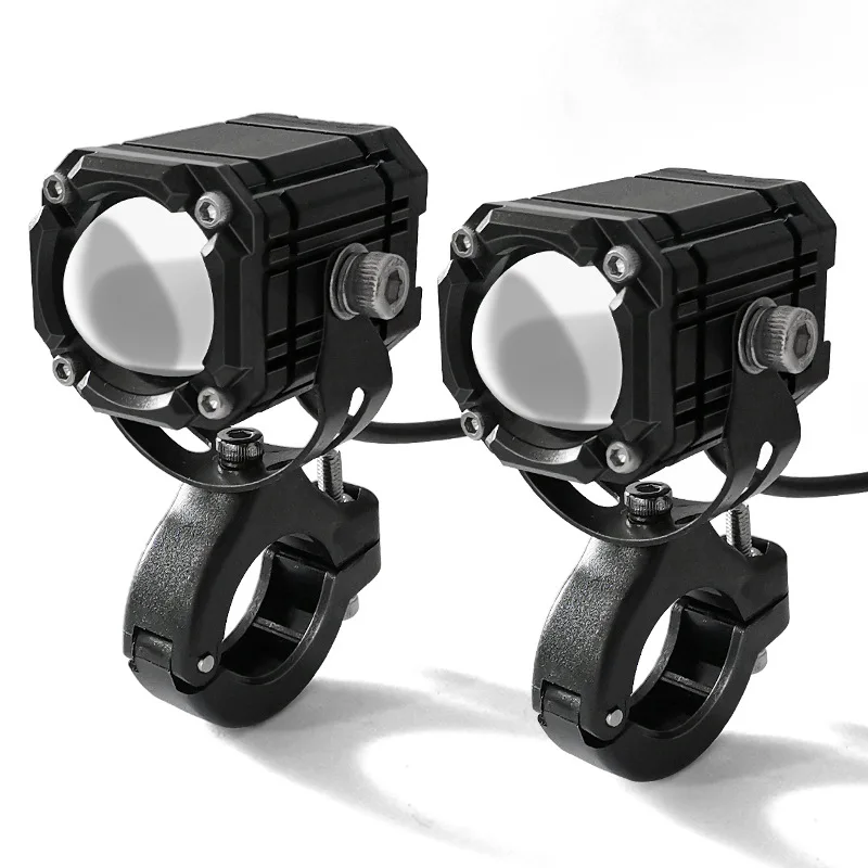 New Dual Color Small Steel Cannon Motorcycle LED Spotlight Headlight Lighting Super Bright Waterproof Devil Eye Modified Light
New Dual Color Small Steel Cannon Motorcycle LED Spotlight Headlight Lighting Super Bright Waterproof Devil Eye Modified Light