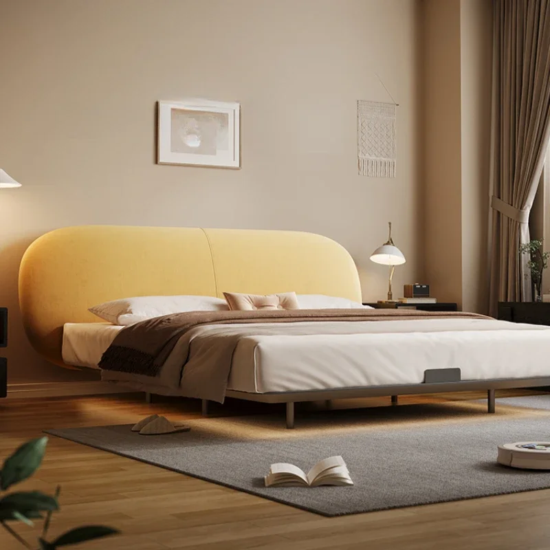 Queen Iron Luxury Bed Double Modern Metal Designer Hotel Floating Bedroom Beds King Size Headboards Cama De Casal Furniture
Queen Iron Luxury Bed Double Modern Metal Designer Hotel Floating Bedroom Beds King Size Headboards Cama De Casal Furniture