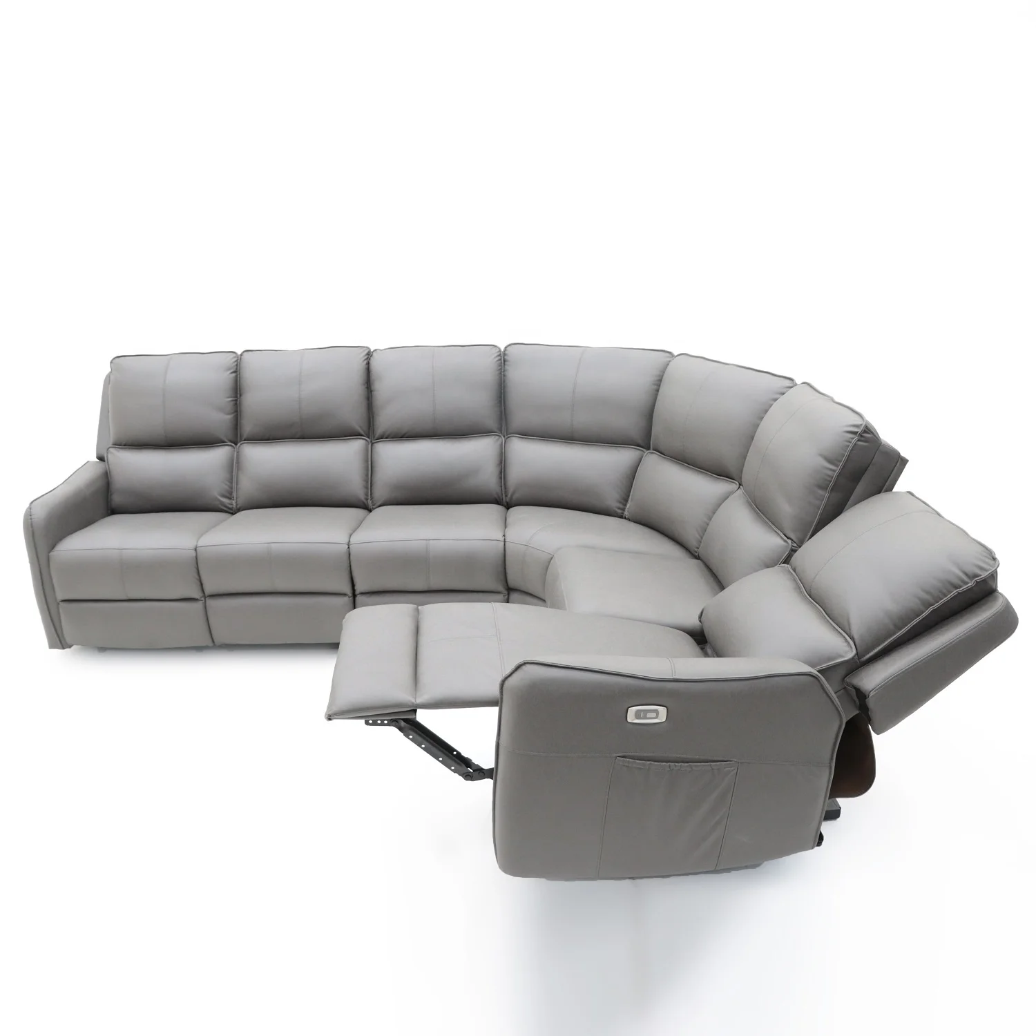 Modern Living Room Sofa Corner Sectional Reclinin 5 Seats Power Electric Functional With Type C for Home
Modern Living Room Sofa Corner Sectional Reclinin 5 Seats Power Electric Functional With Type C for Home