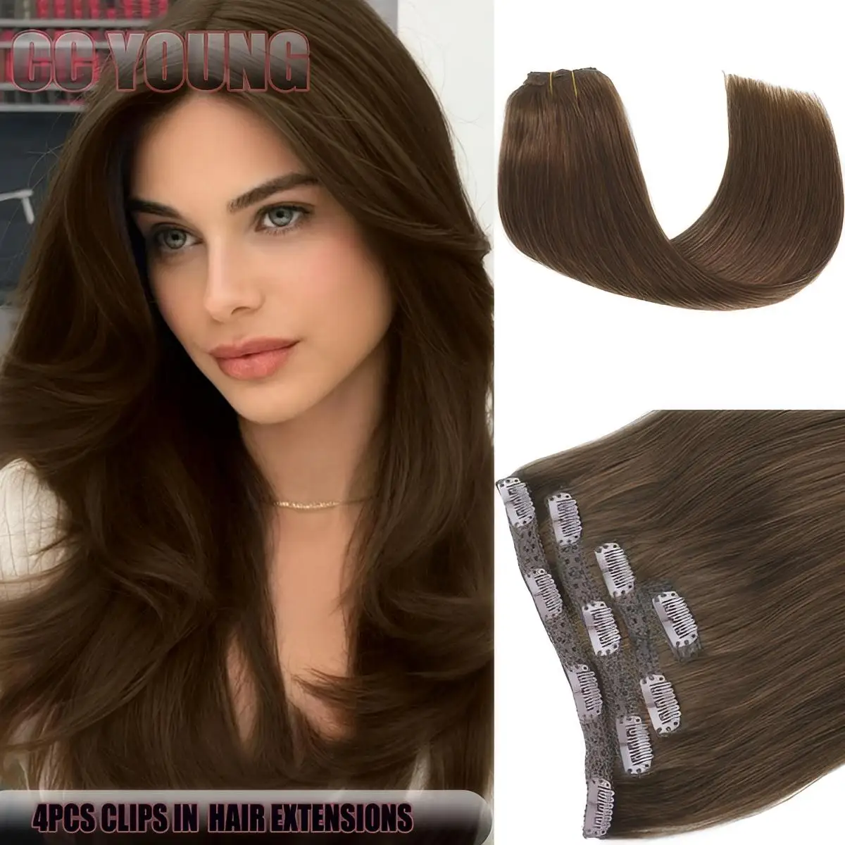 Заколки для наращивания волос, 100% настоящие человеческие волосы, 4 шт., невидимые заколки, кружевные утки, шиньоны для женщин, добавьте длину и объем
Заколки для наращивания волос, 100% настоящие человеческие волосы, 4 шт., невидимые заколки, кружевные утки, шиньоны для женщин, добавьте длину и объем