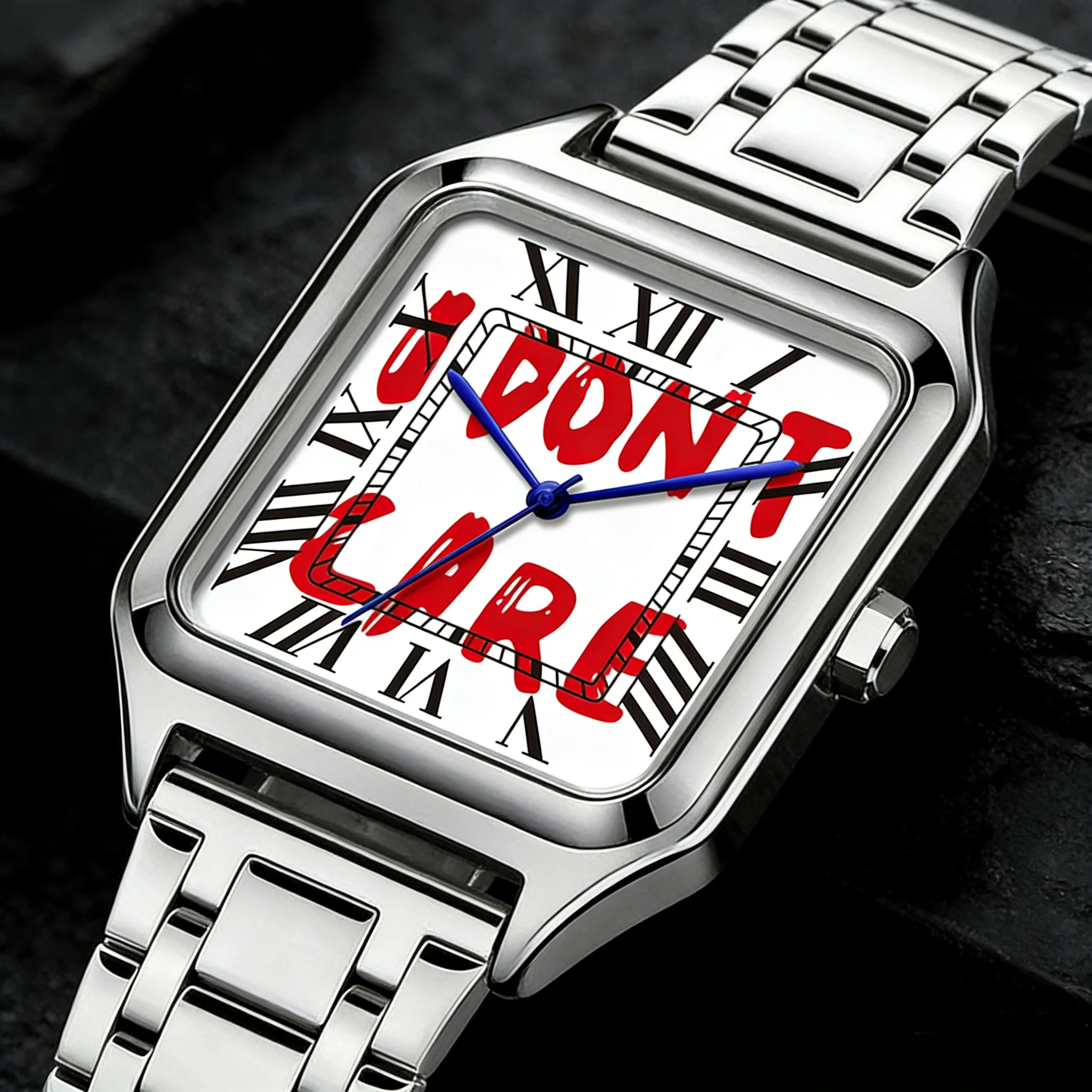 New Luxury Men's Quartz Watch Square Roman Numeral Dial Trendy Casual Business Watch Stainless Strap For Men Reloj Hombre
New Luxury Men's Quartz Watch Square Roman Numeral Dial Trendy Casual Business Watch Stainless Strap For Men Reloj Hombre