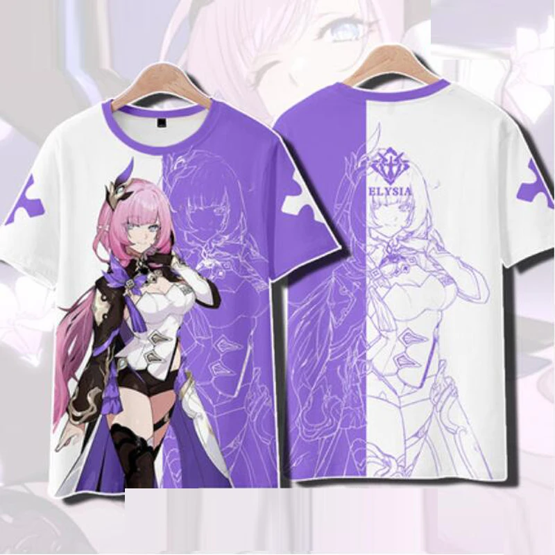 Honkai Impact 3 Elysia Cosplay T Shirt Kids Unisex Adults Short Sleeve T-shirt Boys Girls Tops Tee Summer Streetwear Top Tshirt
Honkai Impact 3 Elysia Cosplay T Shirt Kids Unisex Adults Short Sleeve T-shirt Boys Girls Tops Tee Summer Streetwear Top Tshirt