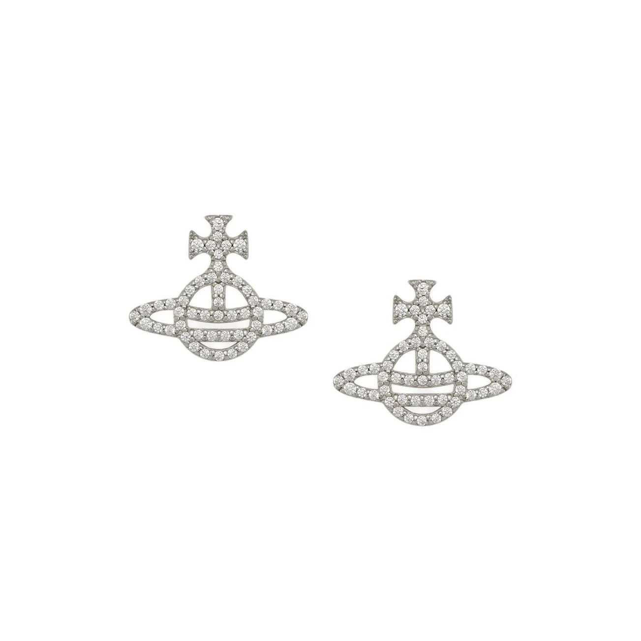 Vivienne Westwood Calliope embellished Orb-plaque earrings 6201003501P102
Vivienne Westwood Calliope embellished Orb-plaque earrings 6201003501P102