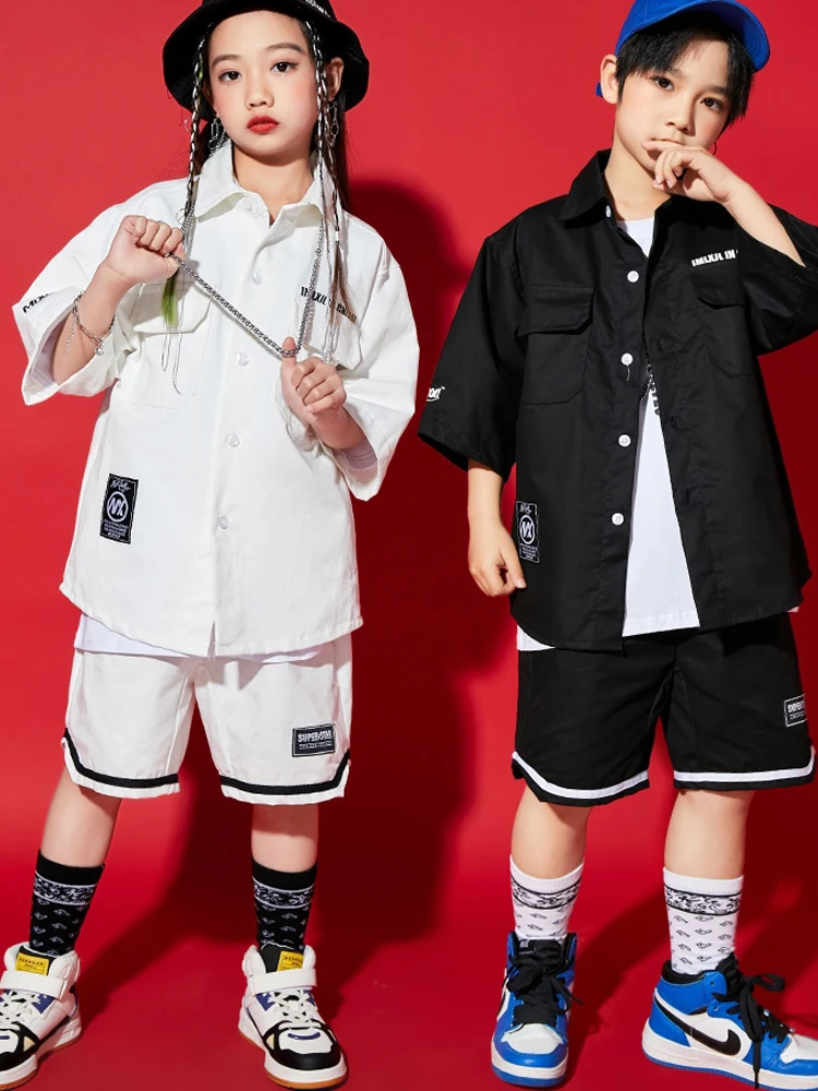 2024 Children Jazz Modern Dance Costumes For Girls Loose T-Shirt Shorts Outfits Boys Hip Hop Dance Performance Clothes DQL9034
2024 Children Jazz Modern Dance Costumes For Girls Loose T-Shirt Shorts Outfits Boys Hip Hop Dance Performance Clothes DQL9034