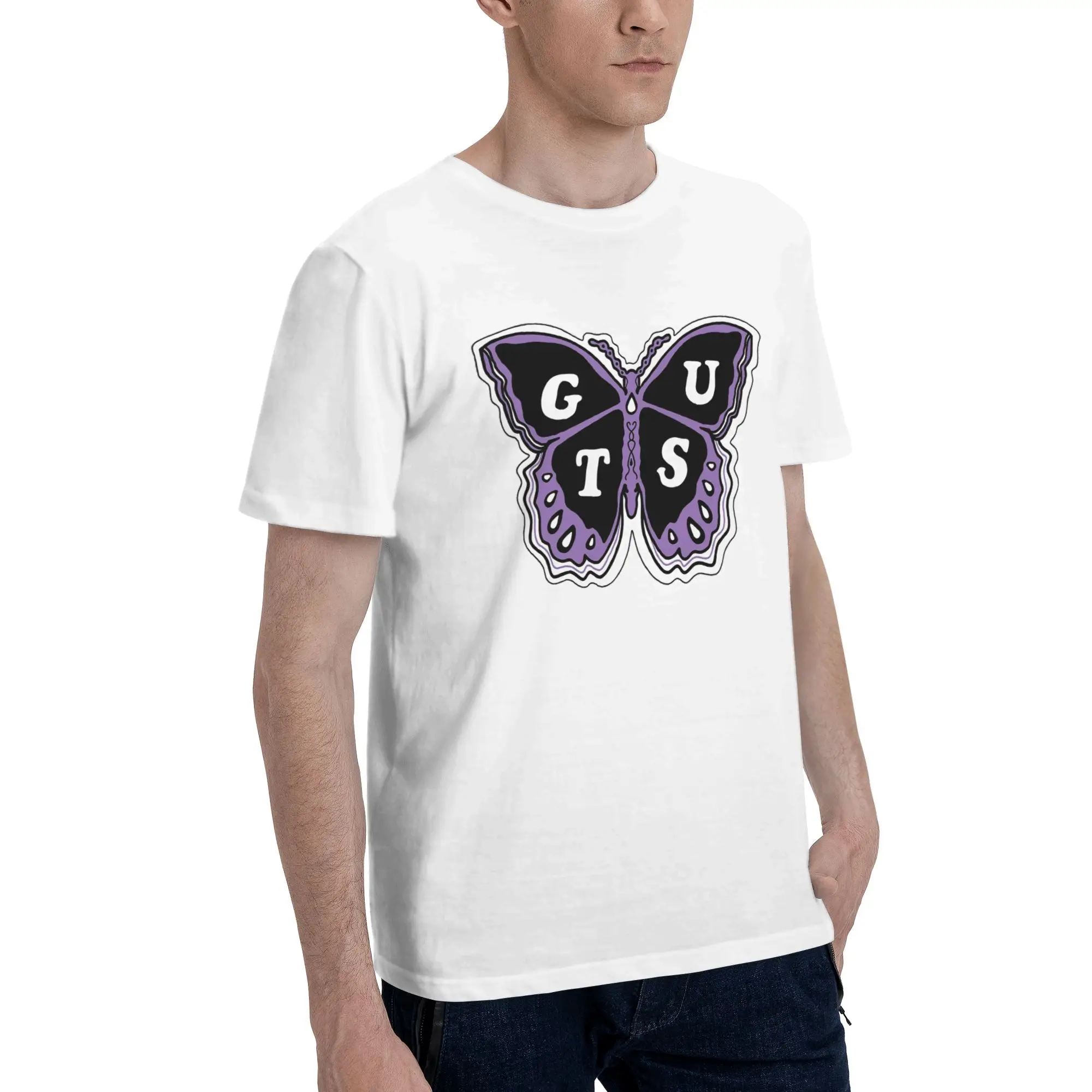 Мужская футболка Olivia Guts World Tour больших размеров, мужские хлопковые футболки с круглым вырезом, короткие летние мужские футболки 
Мужская футболка Olivia Guts World Tour больших размеров, мужские хлопковые футболки с круглым вырезом, короткие летние мужские футболки